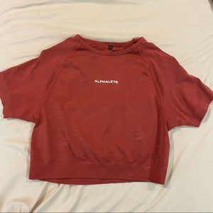 Alphalete amplify crop top size medium